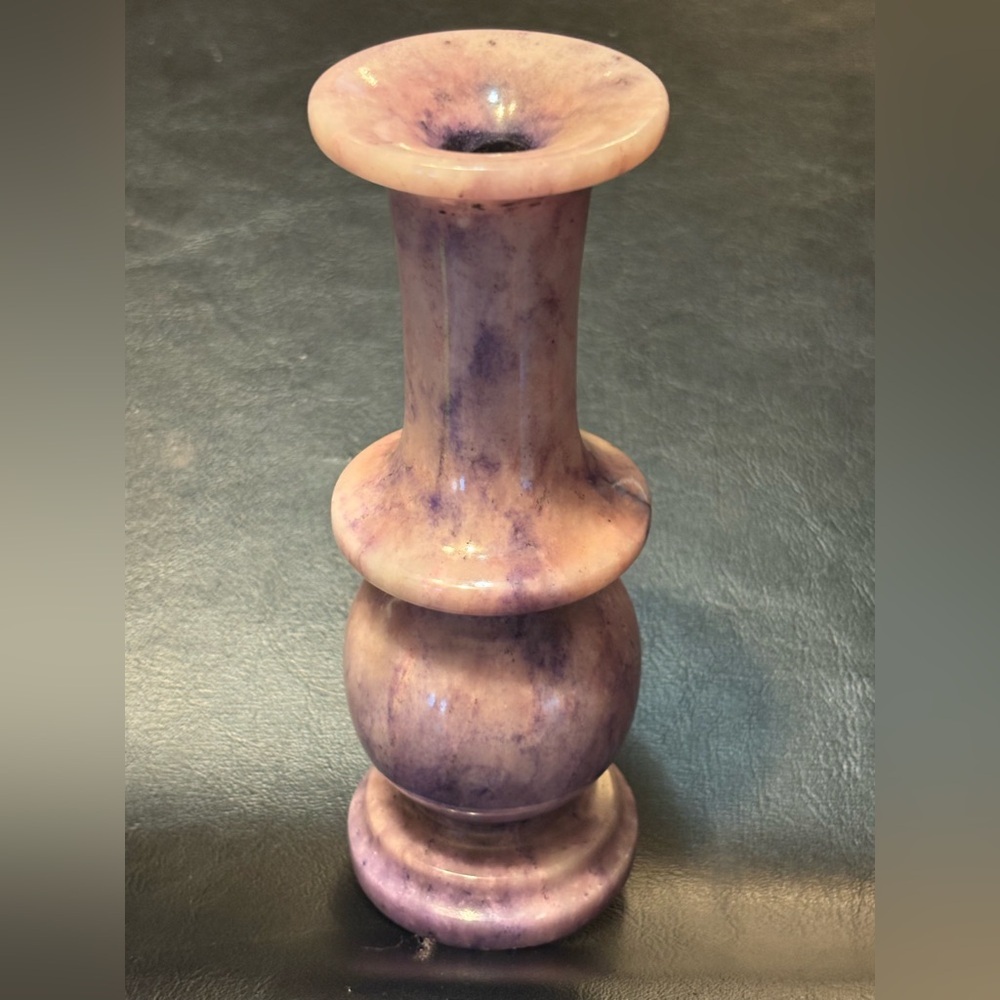 Purple Marbleized Decorative Bud-Vase - Unbranded (5-M3)